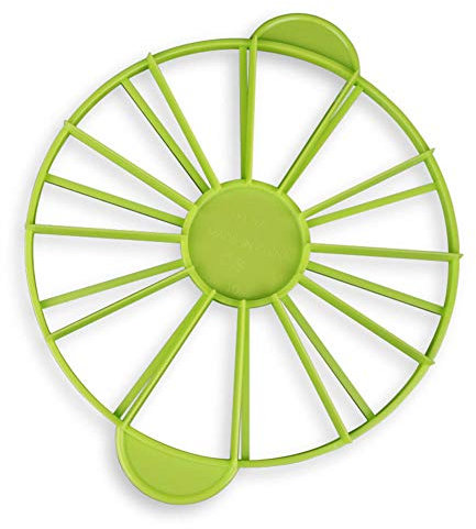 Round Cake Cutter 10/12 Piece Bread Cake Divider Equal Portion Cutter Plastic Slice Marker Baking Tool