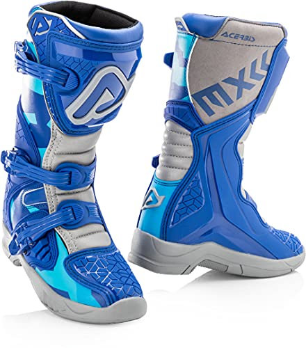 ACERBIS STIVALI X-TEAM KID BLU/GRIGIO T.39