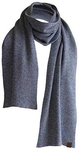 Reiner Kaschmirschal - 100% Kaschmir - Hergestellt in Nepal - Hellgrau