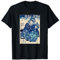 Japonais Kimono Sakura Fleur de Cerisier Vintage Art Ukiyo-e T-Shirt