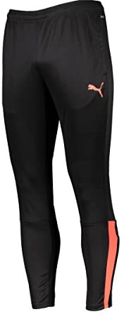 PUMA TeamLIGA Trainingshose Herren schwarz/rot, S (44/46 EU)