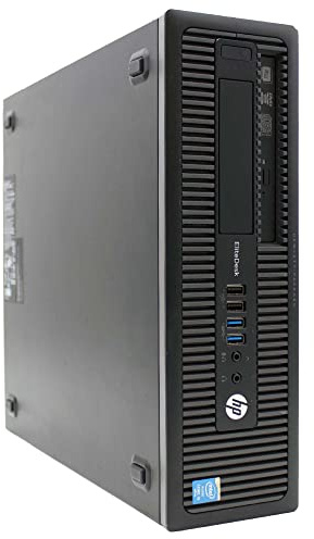 HP EliteDesk 800 G1 SFF i5 4430 bis 3,2 GHz RS232 Windows10 Pro Bürounternehmen (überholt) (ohne WLAN-Antenne USB, 4 GB RAM HDD 250 GB)