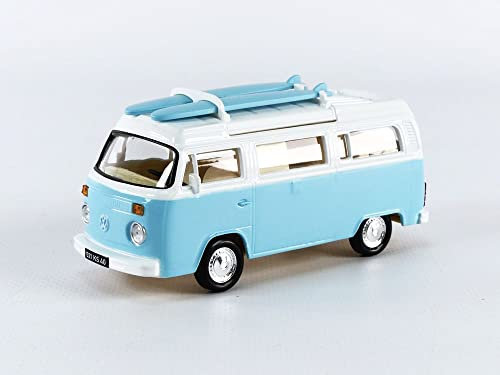 Norev NV841100 1:43 VW T2b Camper Van Volkswagen modello da collezione, multicolore