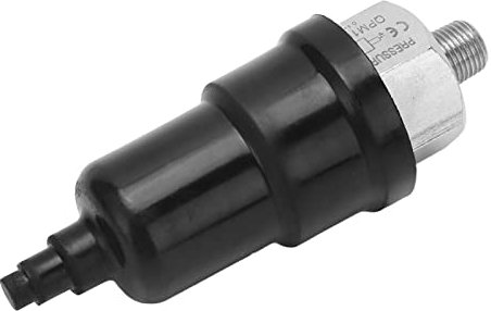 Einstellbarer Membran-Druckschalter aus Edelstahl, Schalter für Druckluft, Externe Isolierung, Membrantyp, Druckschalter, Gewindegröße 2/5 Zoll