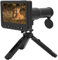 Telescopio Digitale, Telescopio Digitale Video Ingrandimento 50X 1080P con Fotocamera, Schermo LCD da 5 Pollici Videoregistratore per Caccia All'aperto ()