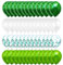 Luftballons Grün,60 pcs Konfetti Grün Ballons,Pailletten Helium Ballon,für Geburtstag Hochzeit Babyparty Luftballons Girlande Graduierung,Junge Geburtstag Deko（Grün)