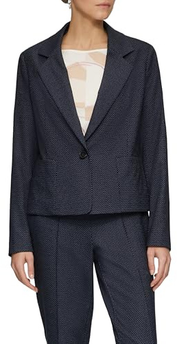 s.Oliver Fein Gepunkteter Blazer mit großen Taschen