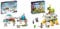 LEGO Friends Ferien im Iglu Set mit Camping-Zelt, 2 Schlittenhunden & DREAMZzz Mrs. Castillos Schildkrötenbus, baue das Wohnmobil-Spielzeug