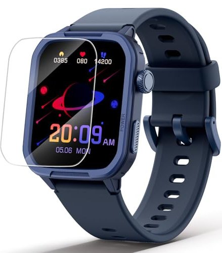 JOYELE Smartwatch Bambini, Fitness Tracker Orologio Bambina, Impermeabile Orologio Ragazza e Ragazzo con 19 Sportive, Contapassi, Sveglia, Orologio Intelligente per Bambini 3-16 Anni Regalo (Blu)