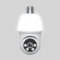 1080p Light Bulb Security Camera, Live View, AI Human Detection, 2-Way Audio, Color Night Vision, Cloud Storage, Spotlights, Indoor Outdoor Surveillance, 360° Panoramic Dome Cam,