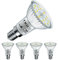 EACLL E14 LED Kaltweiss 4.9W Ersetzt 75W R50 Halogen Leuchtmittel, 4er-Pack, 710 Lumen 6000K Birnen, AC 230V Flimmerfrei Strahler, Abstrahlwinkel 120° Spot, Nicht Dimmbar Reflektorlampen