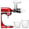 Pressage lent efficace, compatible avec KitchenAid, accessoires for extracteurs de jus blancs for mixeurs verticaux (hors unité principale), tête d'extraction nutritionnelle for fruits et légumes