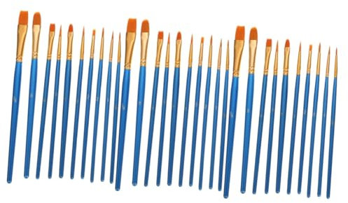 Housoutil 3 Sätze Teiliges Malpinsel Für Wasserfarben Und Ölgemälde Kinderfreundliche Pinsel Mit Holzgriffen Für Projekte Und Kunstwerke 10 Stück * 3