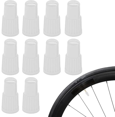 10 Stück Ventilkappen Fahrrad FranzöSisch, FranzöSisches Ventil Kappe, Tubeless Ventil,Autoreifen Ventileinsatz Mountainbike, Schutz Vor Schmutz & Wasser, Reifenventil Abdeckung, Car Valve Caps