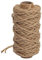 Tenn Well Corde de Jardin en Jute Torsadée de 4mm, 20 mètres - Ficelle Épaisse en Jute pour Griffoir pour Chat DIY, Jardinage, Liage et Artisanat Décoratif (Marron)