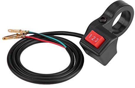 3 Speed Schalter,Motorrad lenkerschalter,Motorrad lenkerschalter 3 pin,blinkerschalter Motorrad,Motorrad Lenker Schalter, 22mm 7/8 Zoll Lenkerschalter elektrische 3 Geschwindigkeits Modulscha