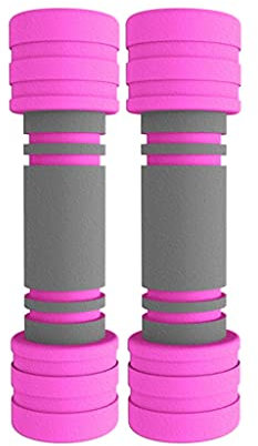 YKHB High-Density-Schaumstoffhanteln, Allzweckhanteln, kleine Hanteln, leicht zu halten und rutschfeste Handgewichte, Zuhause, Fitnessstudio, Büro (Color : A, Größe : 1kg/2.2lbs*2)
