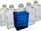 5x Bouteilles de Luxe en Verre avec Bouchons Encapsulés Argentés 500ml - Élégance et Modernité en Verre de Haute Qualité pour Boissons, Rhum, Liqueur et Préparations Artisanales - Bouteilles à Remplir