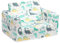 ALIMORDEN 2in1 Flip Out Kuschelige Sherpa Kleinkind Couch Cabrio Sofa zu Liege Dinosaurier