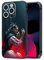 HWLHJJ JJK Choso Anime TPU Black Mobile Phone Case - Manga Pattern Artwork Silicone Case for iPhone 14 Plus