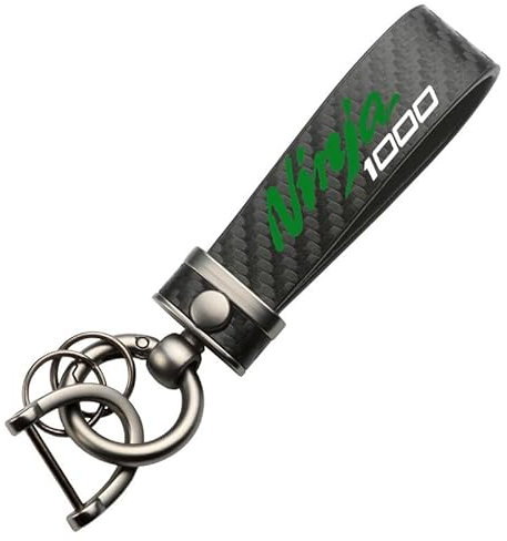 Porte-Clés De Moto En Alliage De Zinc Et Fiber De Carbone, Pour Kawasaki NINJA1000 NINJA 1000, Cadeaux