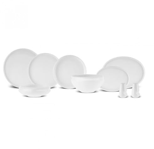 Karaca Streamline Sunset Crockery Set - 21-Piece Crockery Set for 4 People, Elegant and Modern Design
