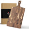 XINZUO Planche Apéro en Bois d'Acacia 41 * 22 * 1,9cm Planche à Découper de Cuisine avec Poignée -Planche de Service Pour Couper, Organiser et Servir Double Face Planche en Bois Plateau de Service