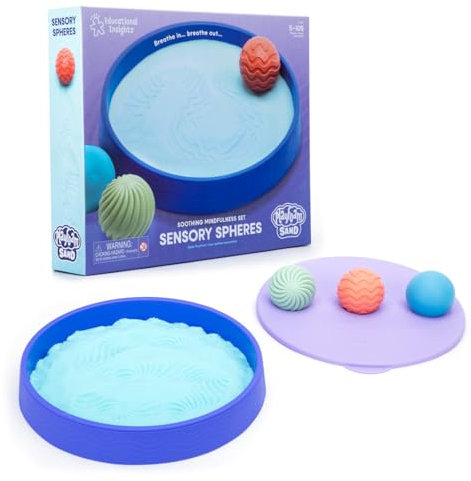 Educational Insights Playfoam® Sandsensorische Kugeln – Entspannende Zen-Garten-Sets zur Beruhigung von Ecke oder Schreibtisch, Angstwerkzeuge und Meditationssets für Kinder und Erwachsene