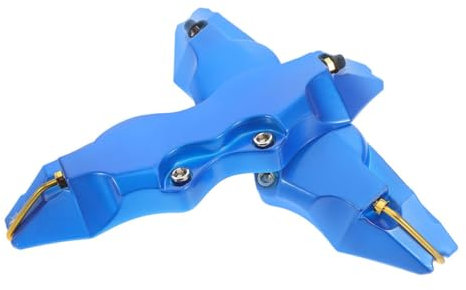 Ciieeo 1 Paio Copertina per pinza per cover dell'hub coperture pinze freno fornitura auto copertura pinza mozzo ruota automobilistica Accessorio automobilistico addominali Blu