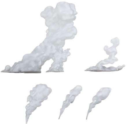 Baoblaze Modèles Décoratifs à Effet Fumée pour Poupées Articulées, pour Chambre, Salon Ou Bureau.