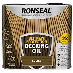Ronseal Ultimate Protection Decking Oil Dark Oak 2.5L