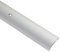 Gedotec Übergangsprofil Laminat - Vinyl Übergangs-Schiene gelocht Bodenprofil gewölbt | Türschwelle zum Schrauben | Alu Silber eloxiert | Profil 50 x 2000 mm | 1 Stück Teppichschiene