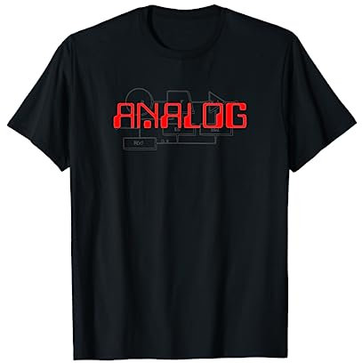 Analog Synthesizer Modular Synthwave Retrowave T Shirt T-Shirt
