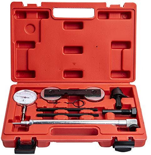 maXpeedingrods 8 teilig Motor Einstell Werkzeug Satz Steuerkette Kurbelwelle Messuhrhalter für 1.2 1.4 1.6 FSI TFSI TSI