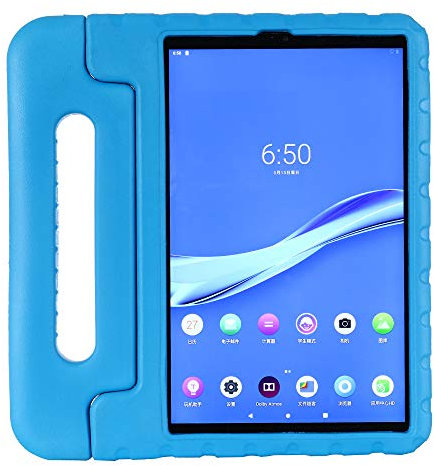 ZiHang Funda Infantil Lenovo Tab M10 Plus TB-X606F 10.3, Carcasa Niño Antigolpes con Asa Convertible Tapa de Soporte, Funda Bebé Ligera para Lenovo Tab M10 Plus TB-X606F 10.3 (Azul)
