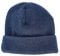 FosterNatur, Kinder Winter Mütze, 100% Wolle, Futter 100% Baumwolle (kbA) (54-56, Blau)