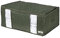Compactor Ecologik 3D Semi-Rigid XXL Vacuum Box - Patented Space-Saving Storage Solution, Green, 65X45X27 cm