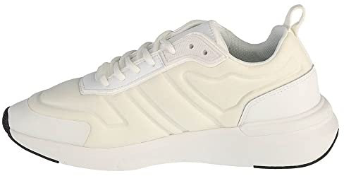Calvin Klein Flexrunner Tech HW0HW00627-0K6, Damen, Sneaker, White/Black, 40 EU