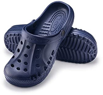 ESTRO Gartenclogs Herren Gartenschuhe Damen - Gartenclogs Damen Unisex Leicht Gummischuhe Sommer Garten Clogs Herren A78 (41, Dunkelblau)