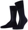 FALKE Tiago M So sostenibili cotone filo di Scozia tinta unita 1 paio, Calzini Uomo, Blu Dark Navy 6375, 41-42