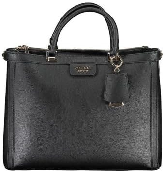 Guess BORSA DONNA D NERO HWEVG896523BLA eco angy society borsa a spalla NERO ND scelta=P