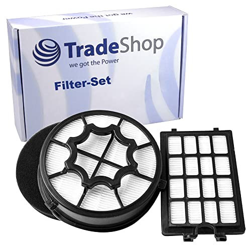 Trade-Shop Filter-Set kompatibel mit AEG EB X Efficiency, LX4-1-SM-P, WR Staubsauger - 3x Filter (Abluft-Filter, HEPA-Filter, Vormotor-Filter)