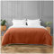 GC GAVENO CAVAILIA Reversible Pinsonic Quilted Bedspreads Bed Throw Double Size - Grey Bedspread Large For Sofa Bed Cover - Embossed Quilt Coverlet Rust Blanket, 150X200 Cm