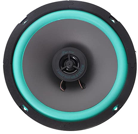 ibasenice Altavoz De Audio para Coche 6,5 Pulgadas 160w 4 ω Bocina De Alta Fidelidad, Altavoces Estéreo De Coche, Instalación Compacta para Sistemas De Sonido Automotriz