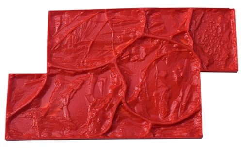 Innovz Beton Stempel Naturstein-Betonwand-Blockstempel, Wandbetonstempel-Beschaffenheitsmatten, Antike Backstein-Zement-Prägeform, Wanddekorformen 11 Stile (Color : Wall 5)