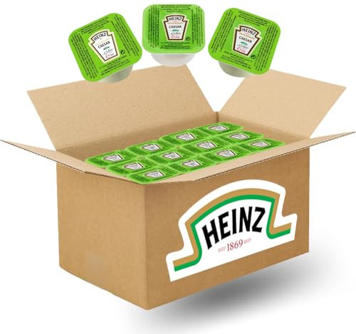 HEINZ | 50 coupelles de sauce CAESAR | Doses individuelles 25 g