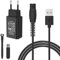 5V Ladekabel Netzteil Ladekabell für Philips One Blade QP2834, QP2724,Ersatz Die Oneblade 360 MG5910 MG7910 MG9510, Haarschneider Bartschneider,OneBlade Ladekabe mit Adapter,1M