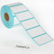 Blaue klebende Etiketten 1-Rolle 1000Pcs 40 X 30 mm thermische klebende Etiketten klebende Aufkleber Aufkleber für Home Kicken Büro Supermarkt Wide Use