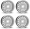 4x Alcar Stahlfelgen 4-8932 6.0Jx15 ET40 4x100 kompatibel mit Dacia Logan Sandero