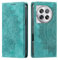 CASEONJAN Funda para OnePlus 12 5G, Funda Tapa Libro Movil Carcasa PU Cuero [Ranura para Tarjeta], Flip Case Cover Billetera Carcasa para OnePlus 12 5G (Vintage Verde)